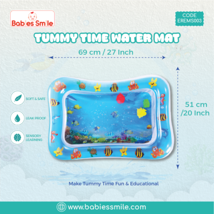 Tummy Time Water Mat | Baby Sensory Toy