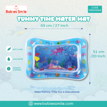 Tummy Time Water Mat | Baby Sensory Toy