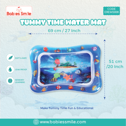 Tummy Time Water Mat | Baby Sensory Toy